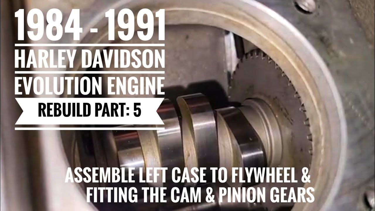 1984 - 1991 Harley Davidson Evolution engine rebuild Part 5, Assemble ...