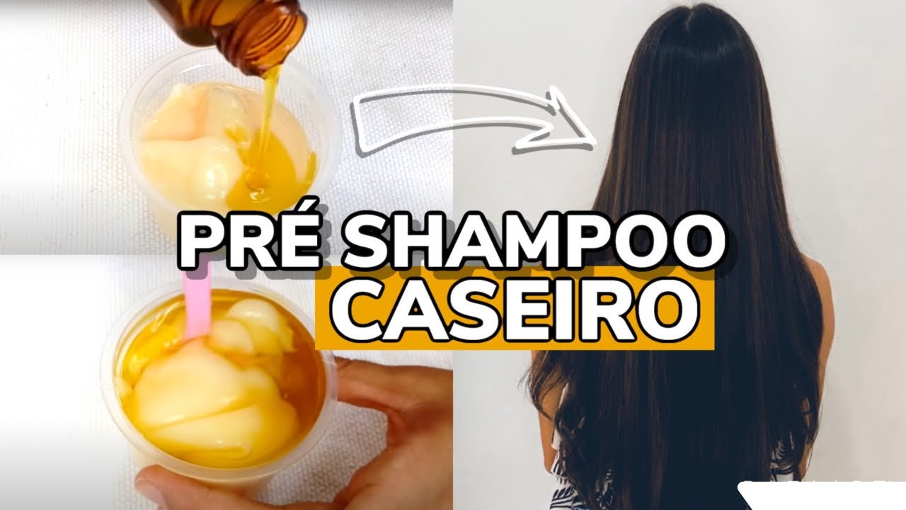 PRÉ-SHAMPOO CASEIRO QUE ENGROSSA E DA VOLUME AS PONTAS RALAS💥