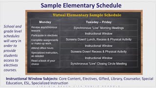 Virginia Beach students, parents, get first look at virtual school schedule