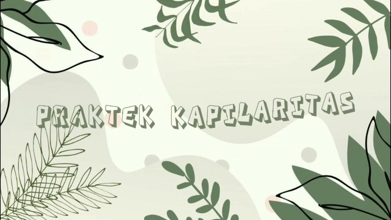 PRAKTEK HUKUM HIDROSTATIS - KAPILARITAS - HUKUM ARCHIMEDES - YouTube