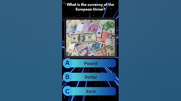 What is the currency of the European Union?  IQ Questions and Answers  #quiz #shorts #amazing