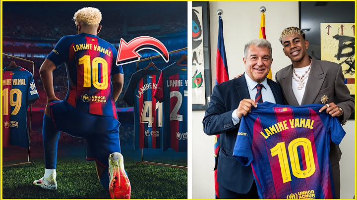LAMINE YAMAL OFFICIEL NUMÉRO 10 ! UNE BONNE CHOSE ? TER STEGEN ABSENT LONGTEMPS ??
