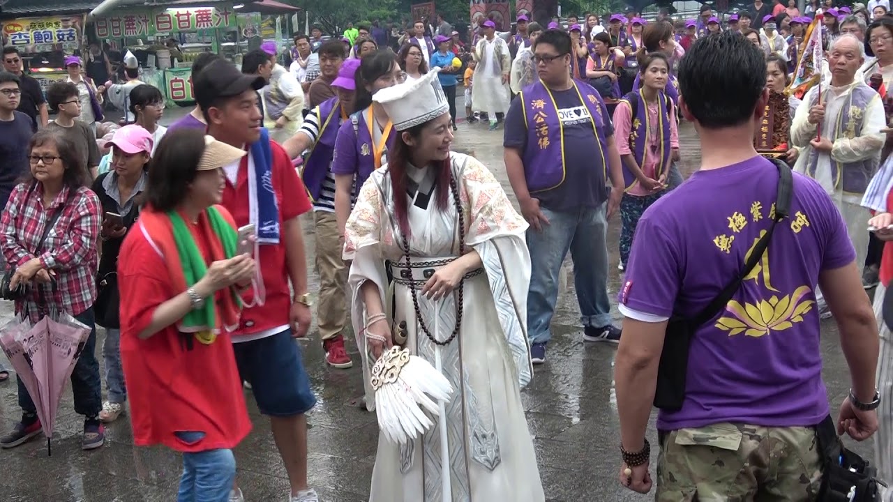 【師父來惹】台北三峽無極紫勝宮往嘉義觸口龍隱寺會香 濟公師父   陳小娜