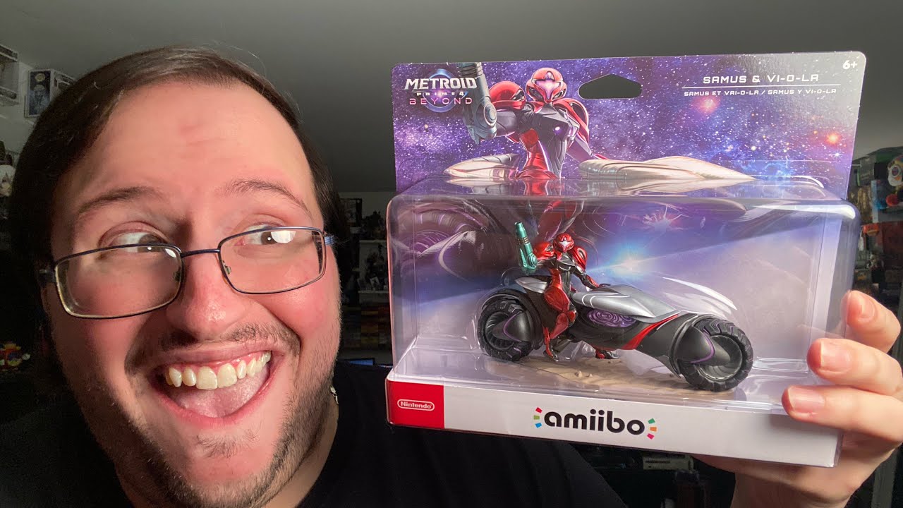 Metroid Prime 4: Beyond - Samus and Vi-O-La Amiibo UNBOXING