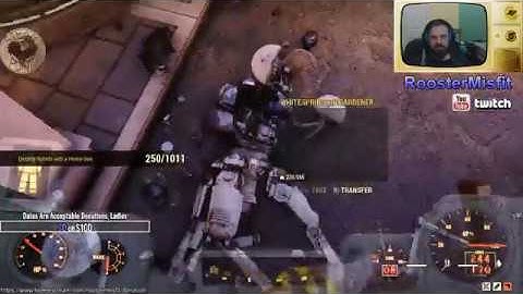 Fallout 76: Farming Atoms - Combact Challenge, Destroy Robots