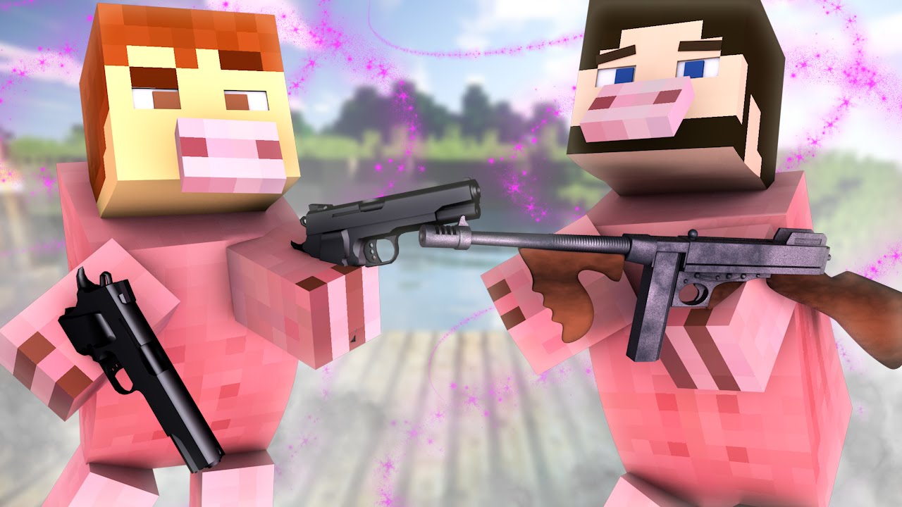 PIG FRIENDS?! - Minecraft Battlefield - Minecraft Roleplay #6