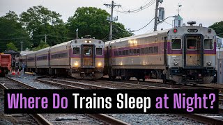 Where Do Trains Sleep at Night? | The Layover Yard Operations of the MBTA