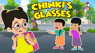 Chinki's Glasses | Chashmish Chinki | Animated Stories | English Cartoon | Moral Stories | PunToon