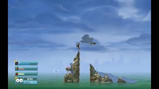 Worms W.M.D - Epic bunker buster shot