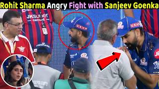 Rohit Sharma Angry with Sanjeef Goenka after MI vs LSg match today IPL 2026