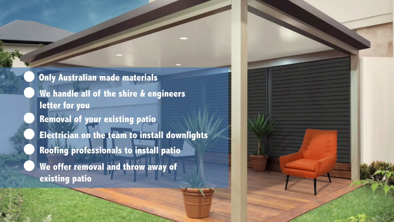 Perth Patio Prices YouTube