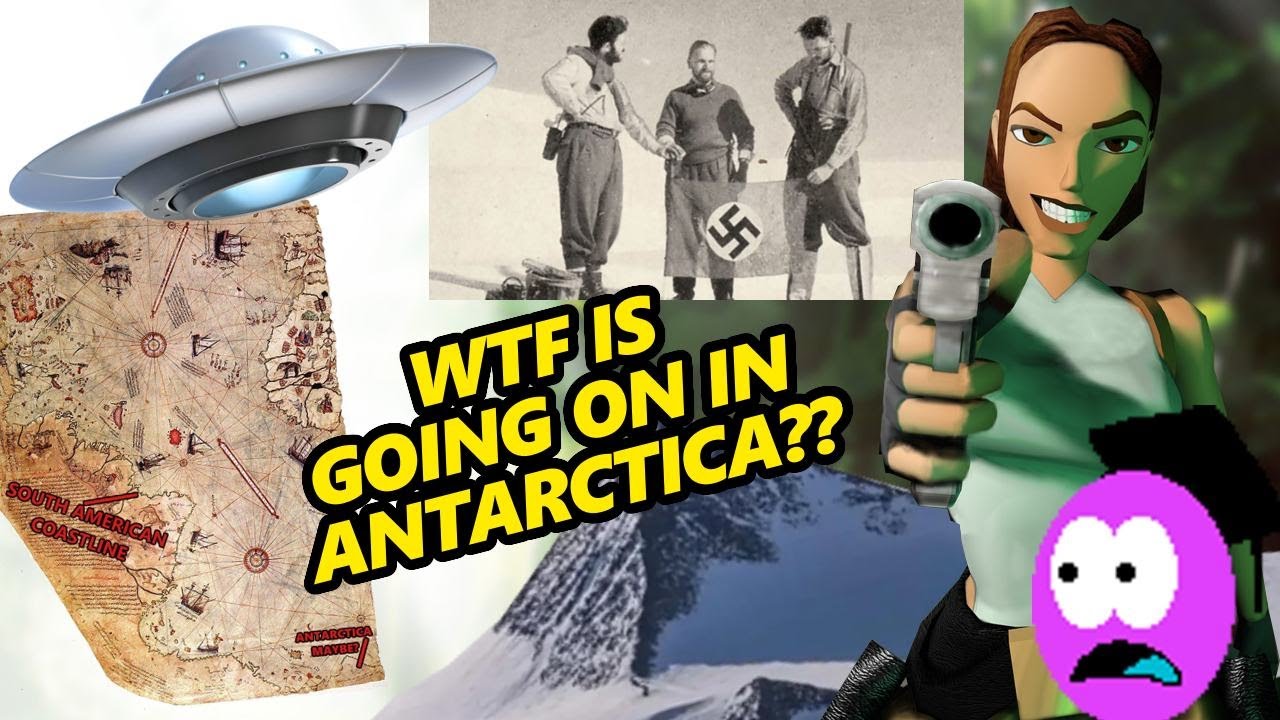 PYRAMIDS, Secret GERMAN BASES & UFOs in ANTARCTICA