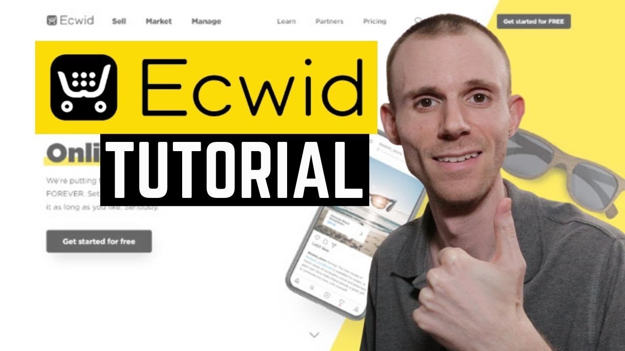 Ecwid Tutorial (inc WordPress) - How to Set Up an Ecwid Store - YouTube