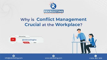 Why Is Conflict Management Crucial at the Workplace?  #conflictmanagement
