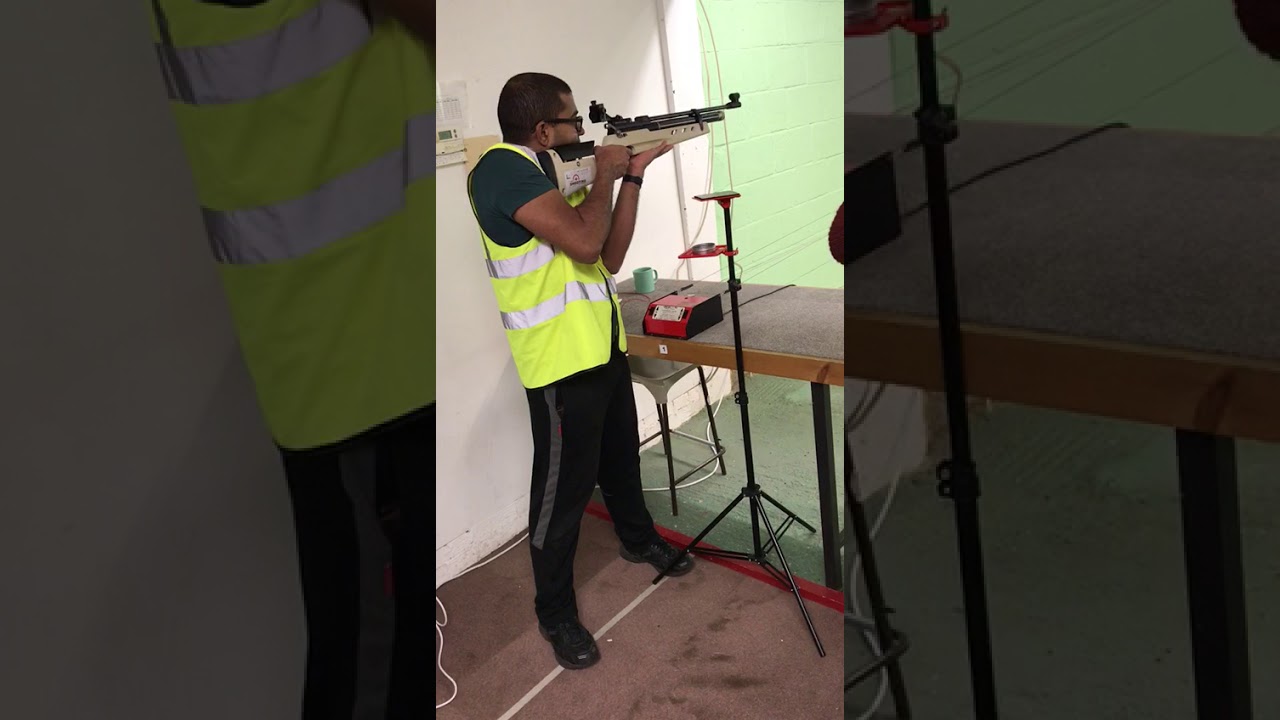 Air rifle stand MK2 YouTube