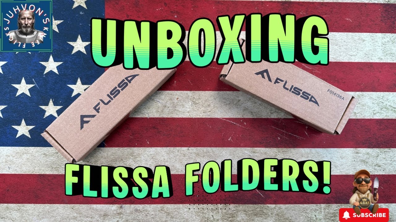 Распаковка бюджетных ножей Flissa 🔥 FL2520 и FL2530 — 14C28N, замок Bar Lock против замка Liner L...