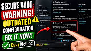 Secure Boot Warning? Fix Older Boot Trust Configuration (Easy Guide)