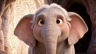 नीला हाथी     #cartoonvideo #cartoon #alliswell #cat #emotionalstory #moralstory #hope