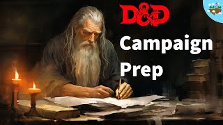 How To Create a DnD Sandbox Campaign Outline