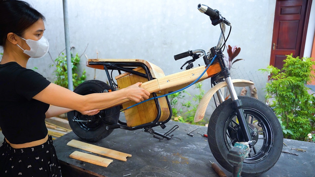 He Built a Green Electric Motorbike for $500 in Only 3 Days – Full ...