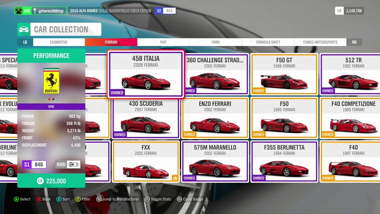 forza horizon 4 diesel vehicle list