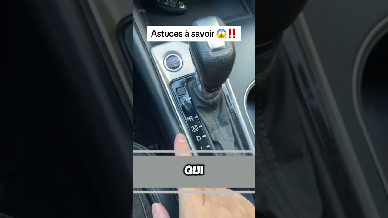 Astuces à connaître pour les boîtes automatiques ✅‼️