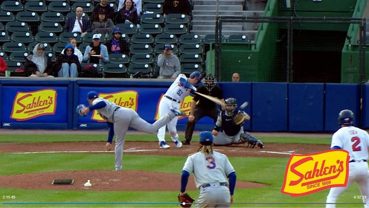 Tanner Morris RBI single through the left side vs. Syracuse 5/10/23