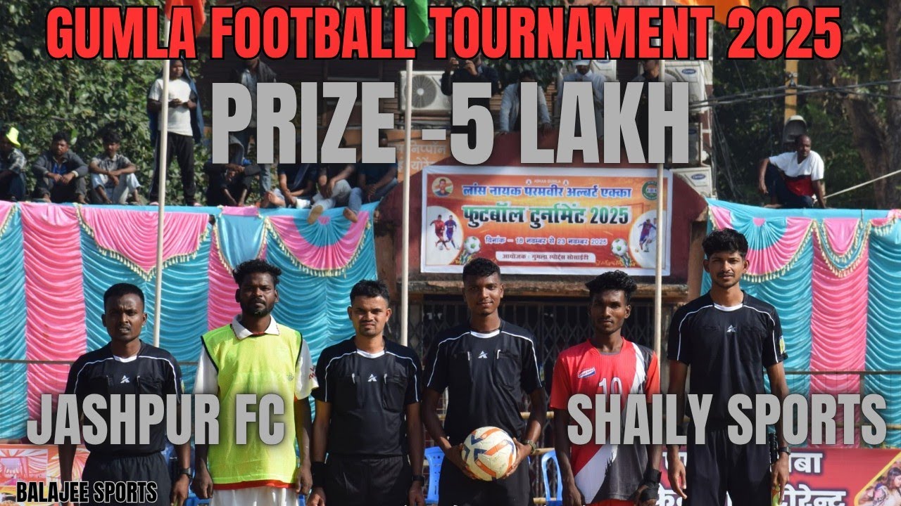 SHAILY SPORTS VS JASHPUR FC|| highlights|| GUMLA FOOTBALL TOURNAMENT 2025 