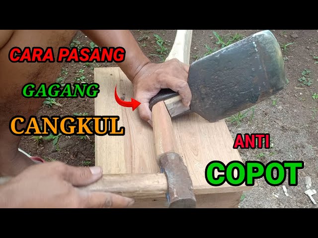 how to install a hoe handle that is correct and sturdy class=