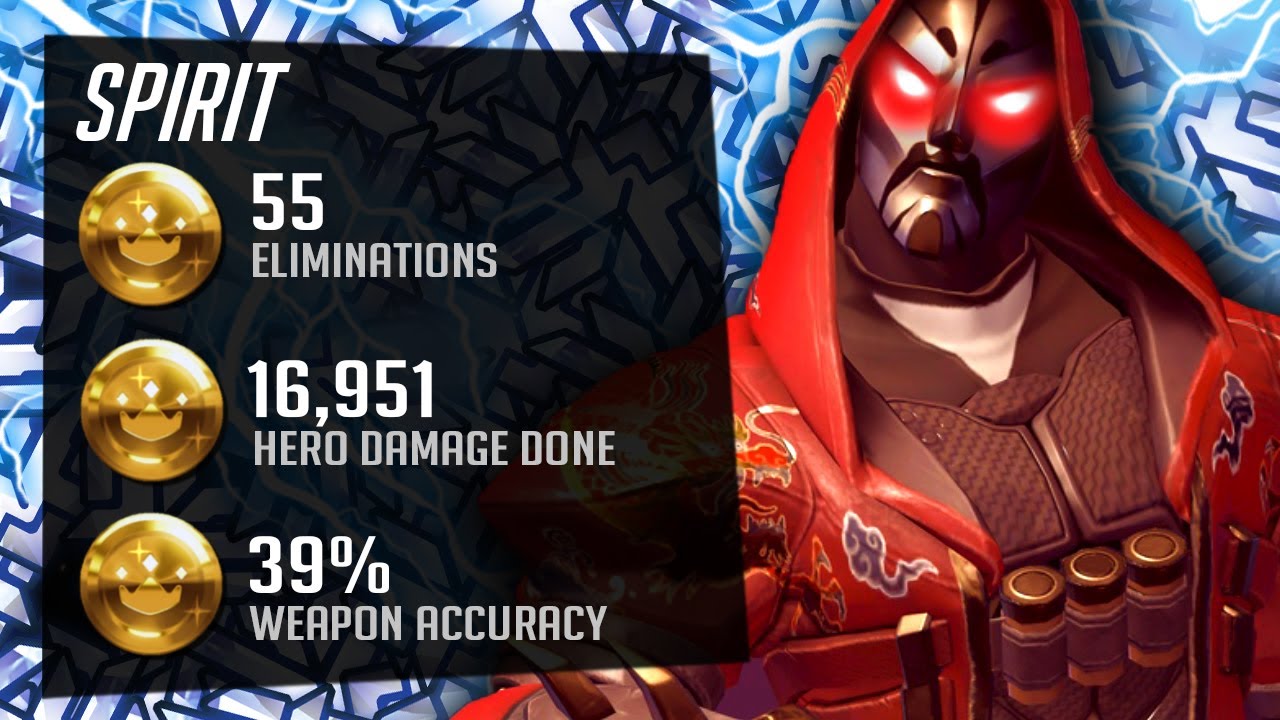 Spirit Top 240 Reaper God - 55 elims! [ Overwatch Season 27 Top 500 ]
