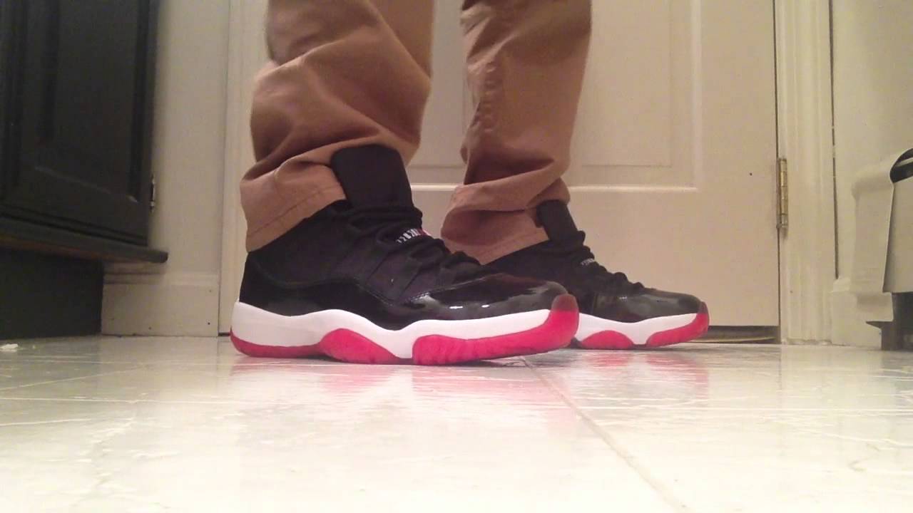 outfit with jordan 11 bred