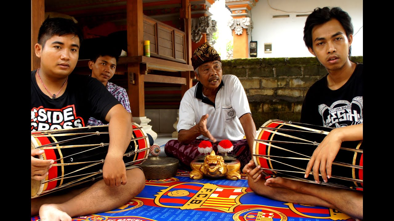 Bali 2 Drum Master/Teacher I WAYAN TAMA in Singapadu 'explanation and