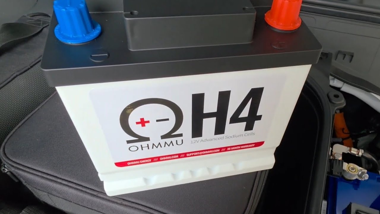 Обновление аккумулятора Kia EV5 (AUS) 12 В до натрий-ионного Ohmmu 12 В — установка и первые мысл...