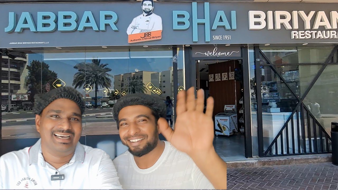 🇦🇪Jabbar Bhai Biriyani Restaurant Dubai Chennai Style Biriyani || 