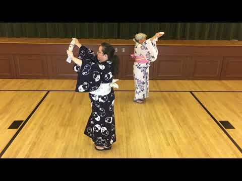 Obon Dancing - Soran Bushi - full dance practice