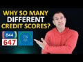 Why your credit scores are different from each other - How so many FICO, VantageScore scores happen