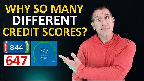 Why your credit scores are different from each other - How so many FICO, VantageScore scores happen