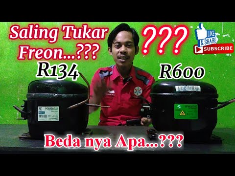 Perbedaan kompresor R600 dengan R134