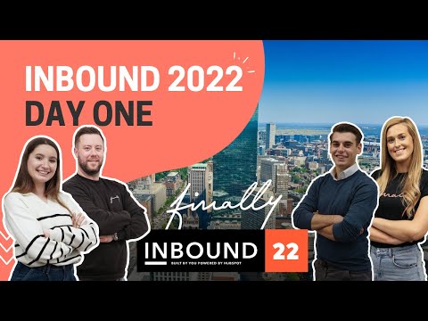 INBOUND 2022 Vlog - Day One | FINALLY Agency