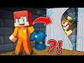 Prisoner JJ Stole a Police Officer’s Clothes! - Minecraft (Maizen)