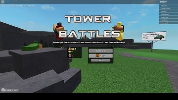 Starting from scratch- Part 2- ROBLOX Tower Battles