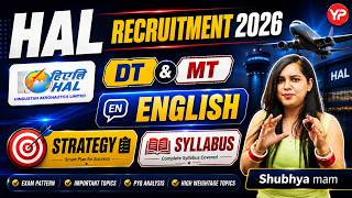English Strategy & Syllabus for HAL Recruitment 2026 | DT & MT | Complete Preparation Guide