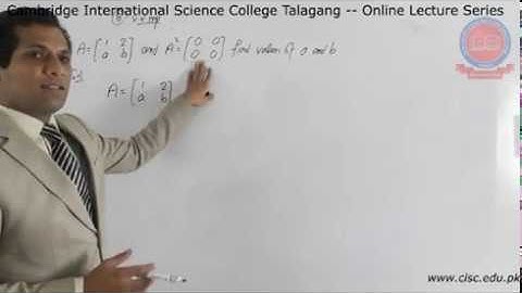 Pre-1st Year - [Math] - Lecture#3 - Muhammad Tauqeer - CISC Online Lecture Series