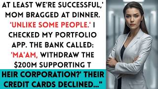 Family Mocked My 'Financial Struggles' - While I Kept Their Business Afloat