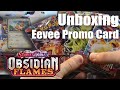 🔥 Unboxing Pokémon Obsidian Flames! New Booster Packs & Foil Eevee Promo Card! 🔥 #obsidianflames