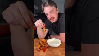 Honey Buffalo Wings & Blue Cheese Dip