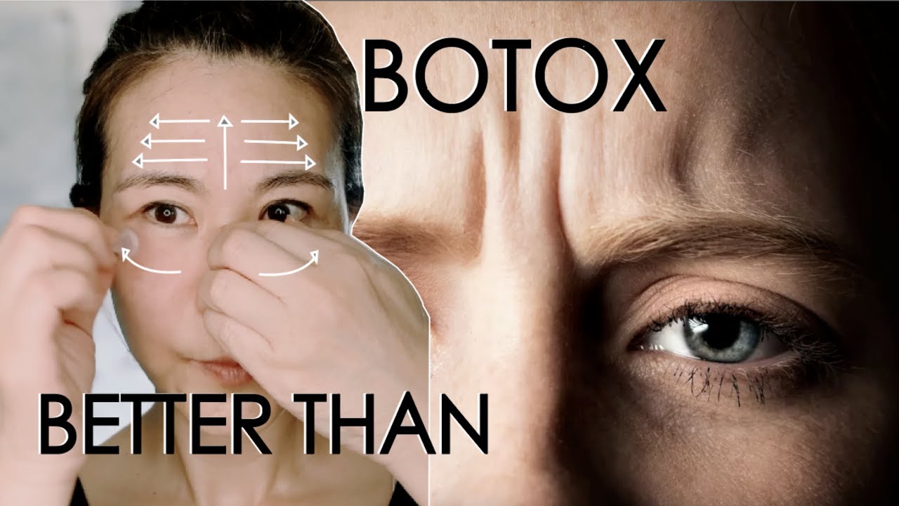 🔥 Remove Forehead Wrinkles & Frown Lines Between Eyebrows Naturally! 100% Effective! ✨