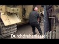 🇩🇪 Tiger Tank  " Hand Crank Engine Start Up "