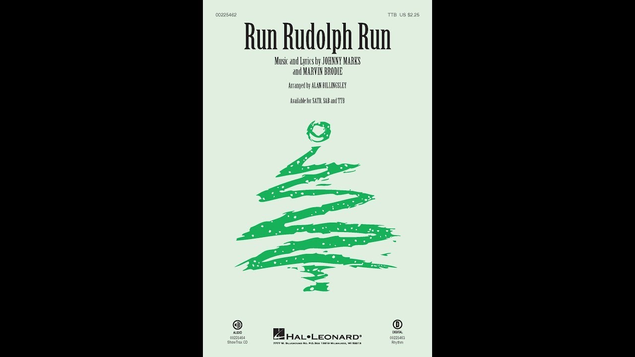 Run Rudolph Run Ttb Choir Arranged By Alan Billingsley Youtube
