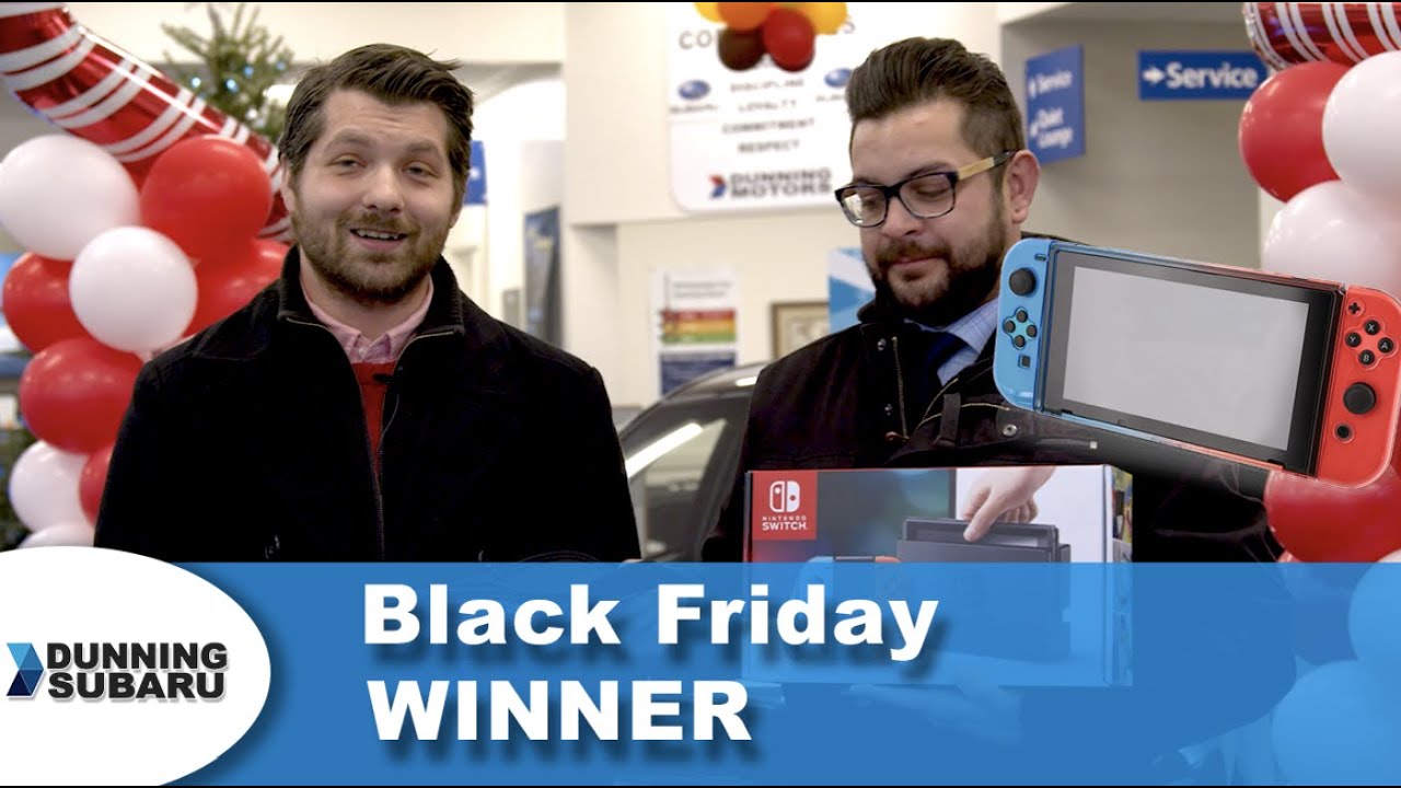 Black Friday Gift Away Winner!